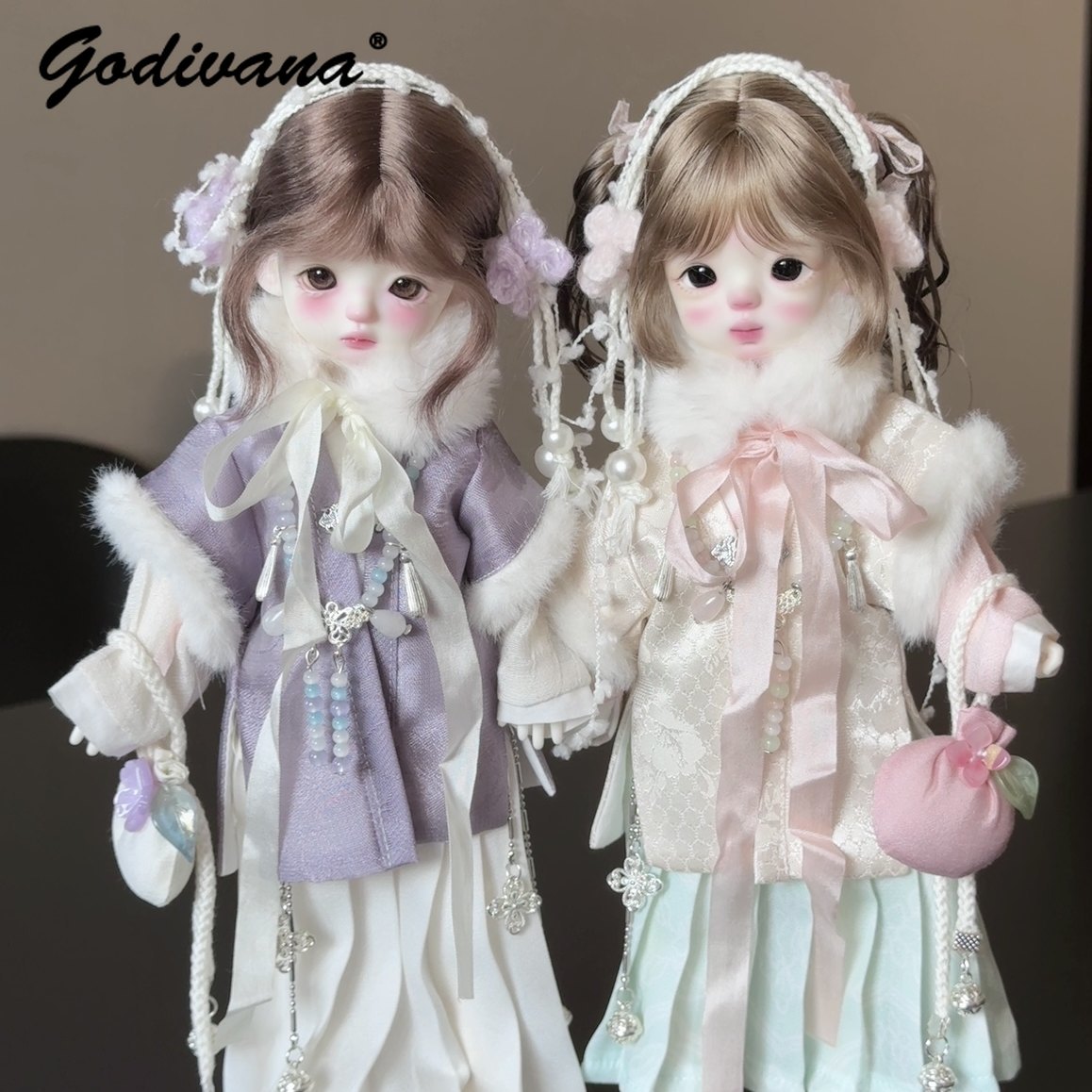 Bjd Doll 1 6 Full Set With Clothes - Ensemble de vêtements pour poupée BJD