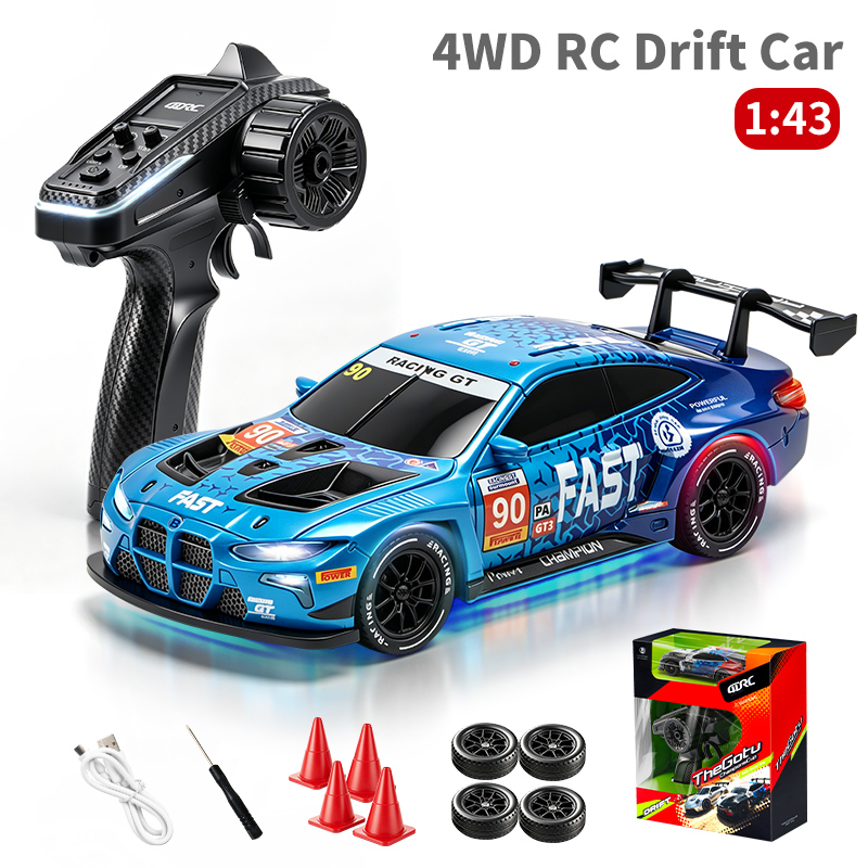 Rc Drift Car 1 24 Scale 4Wd - 2026 4DRC Voiture RC de Drift
