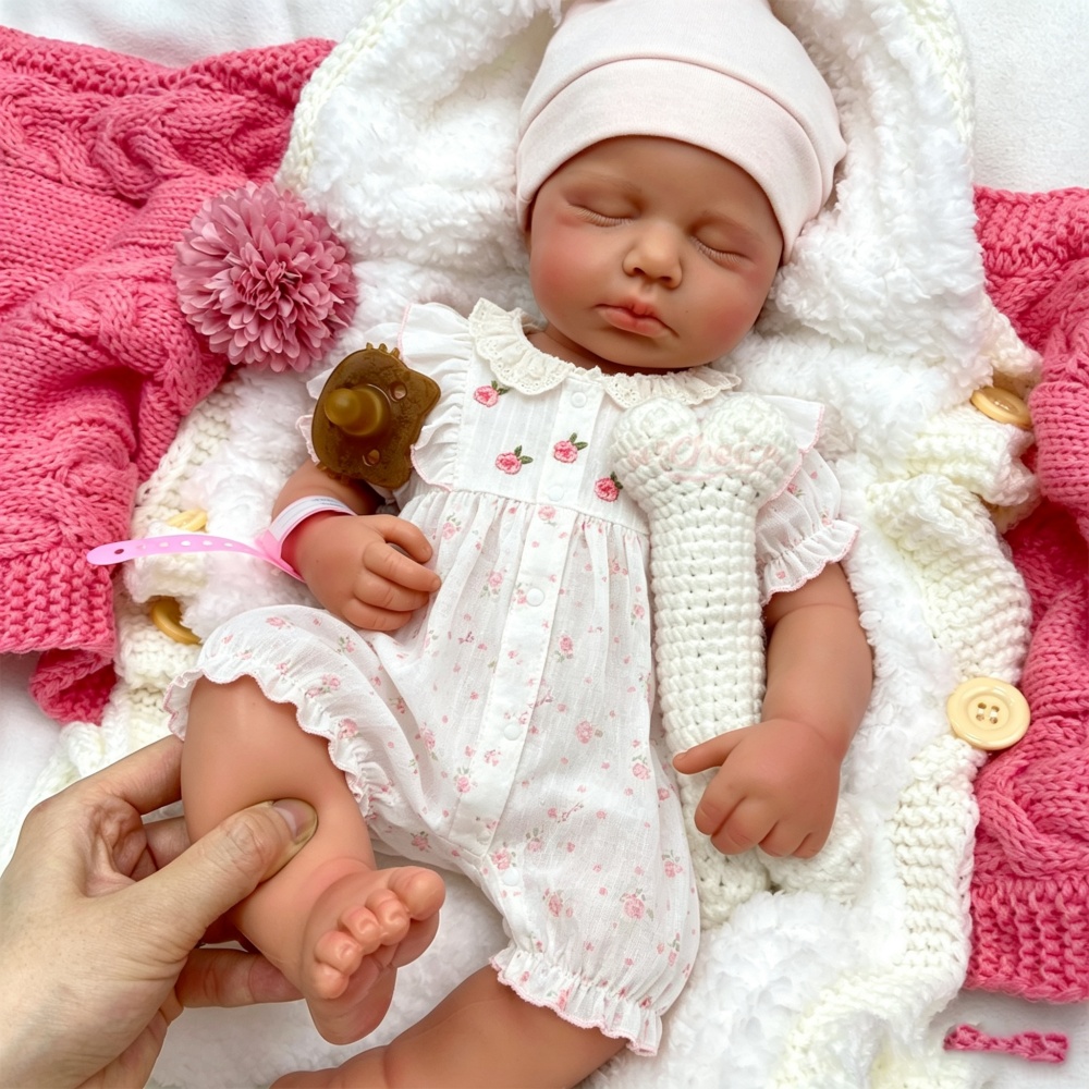 Poupée Reborn Loulou en Silico - Reborn Baby Doll Silicone Realistic avis et prix
