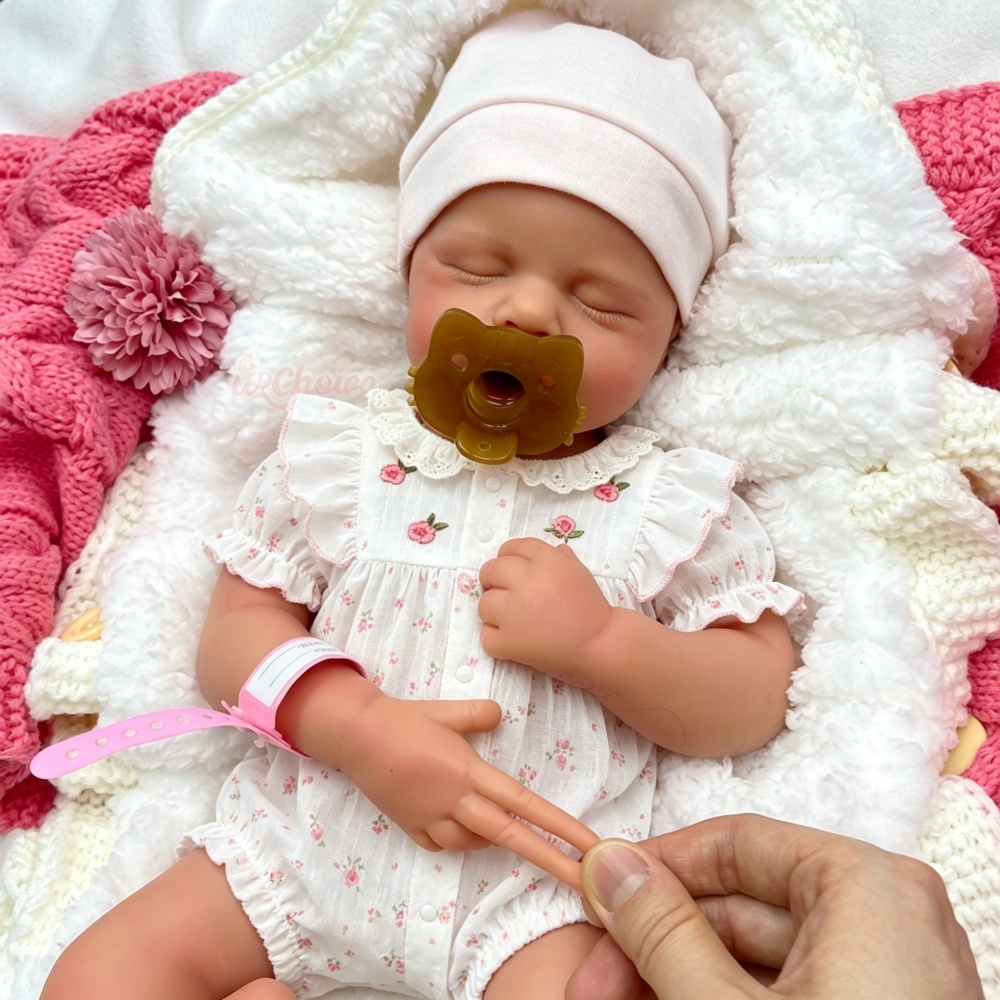 Poupée Reborn Loulou en Silico - Reborn Baby Doll Silicone Realistic avis et prix