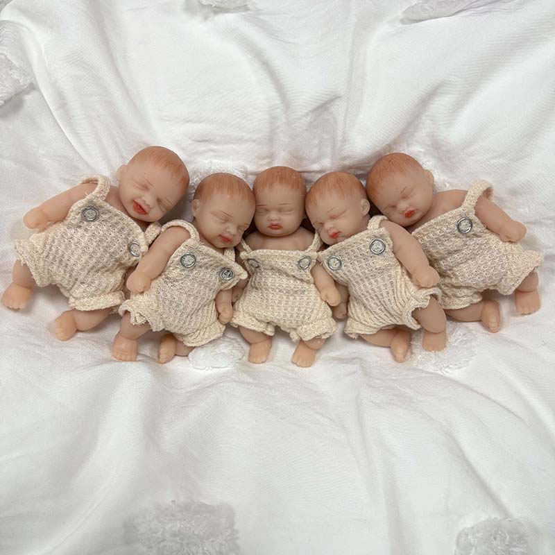 5 pièces/ensemble 4 pouces fai - Reborn Baby Doll Silicone Realistic avis et prix