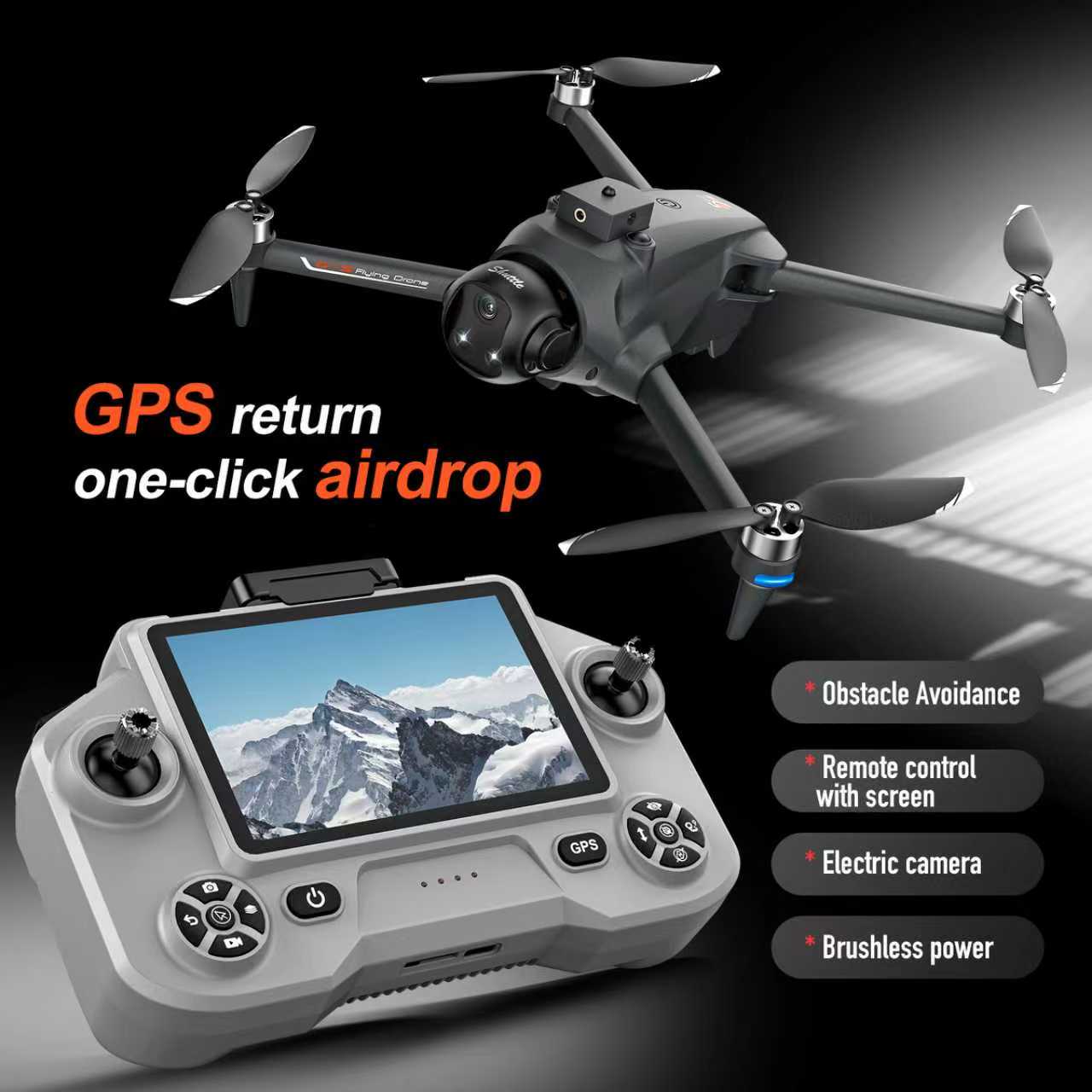 Drone Quadricoptère FPV GPS YL - Fpv Brushless Rc Drone 4K avis et prix