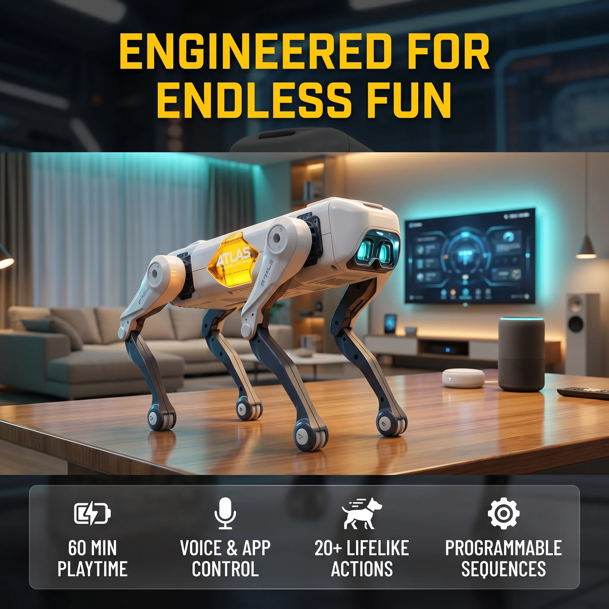 Robot chien intelligent IA, co - Educational Toys avis et prix