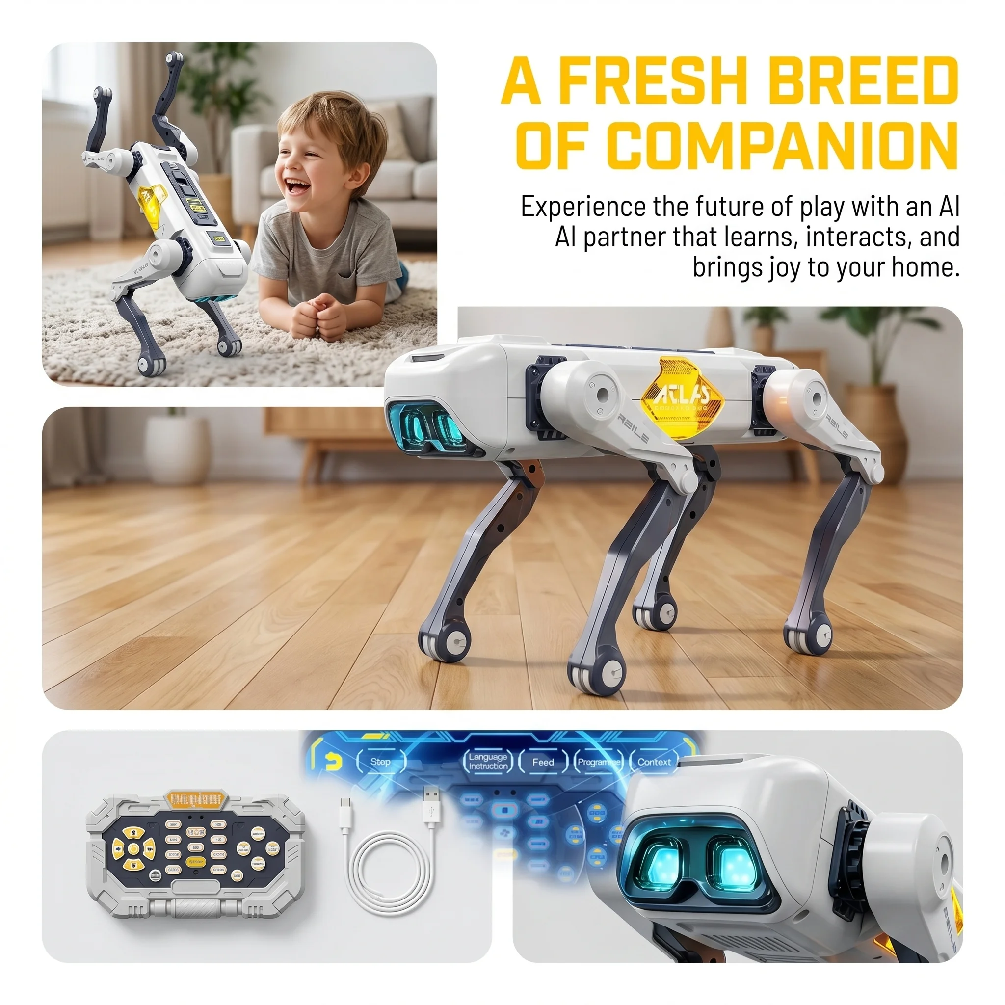 Robot chien intelligent IA, co - Educational Toys avis et prix