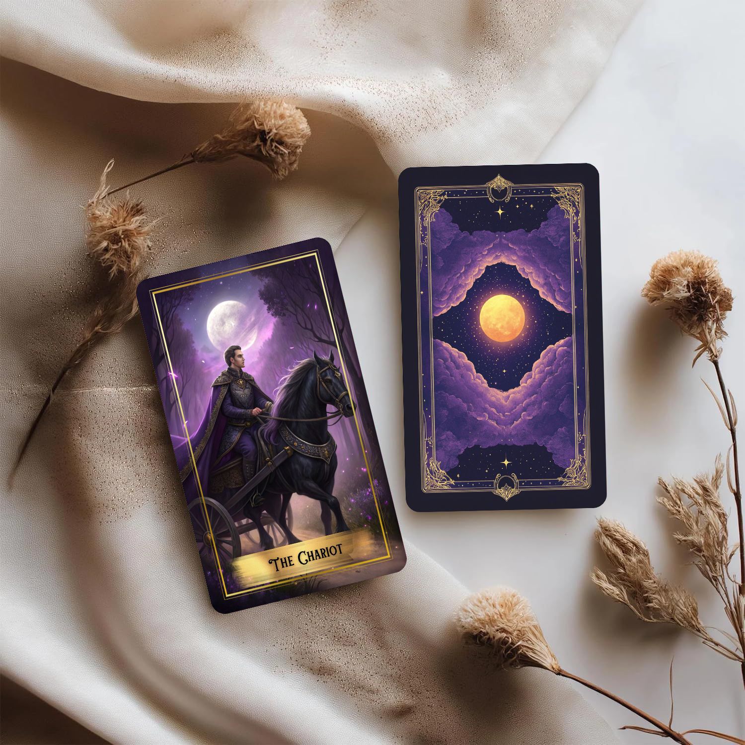 Jeu de cartes de tarot Purple  - Tarot Cards Deck With Guidebook avis et prix