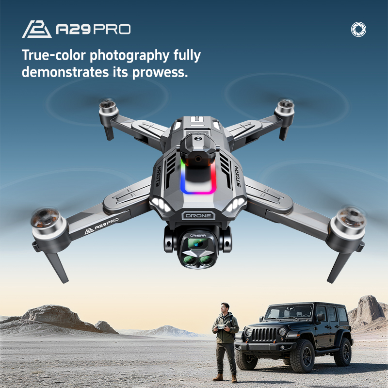 Drone pliable A29 GPS PRO avec - Fpv Brushless Rc Drone 4K avis et prix