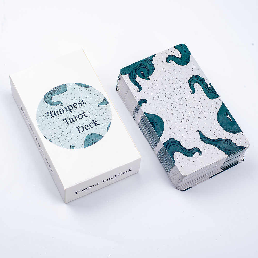 Jeu de Tarot Tempest sur le th - Tarot Cards Deck With Guidebook avis et prix