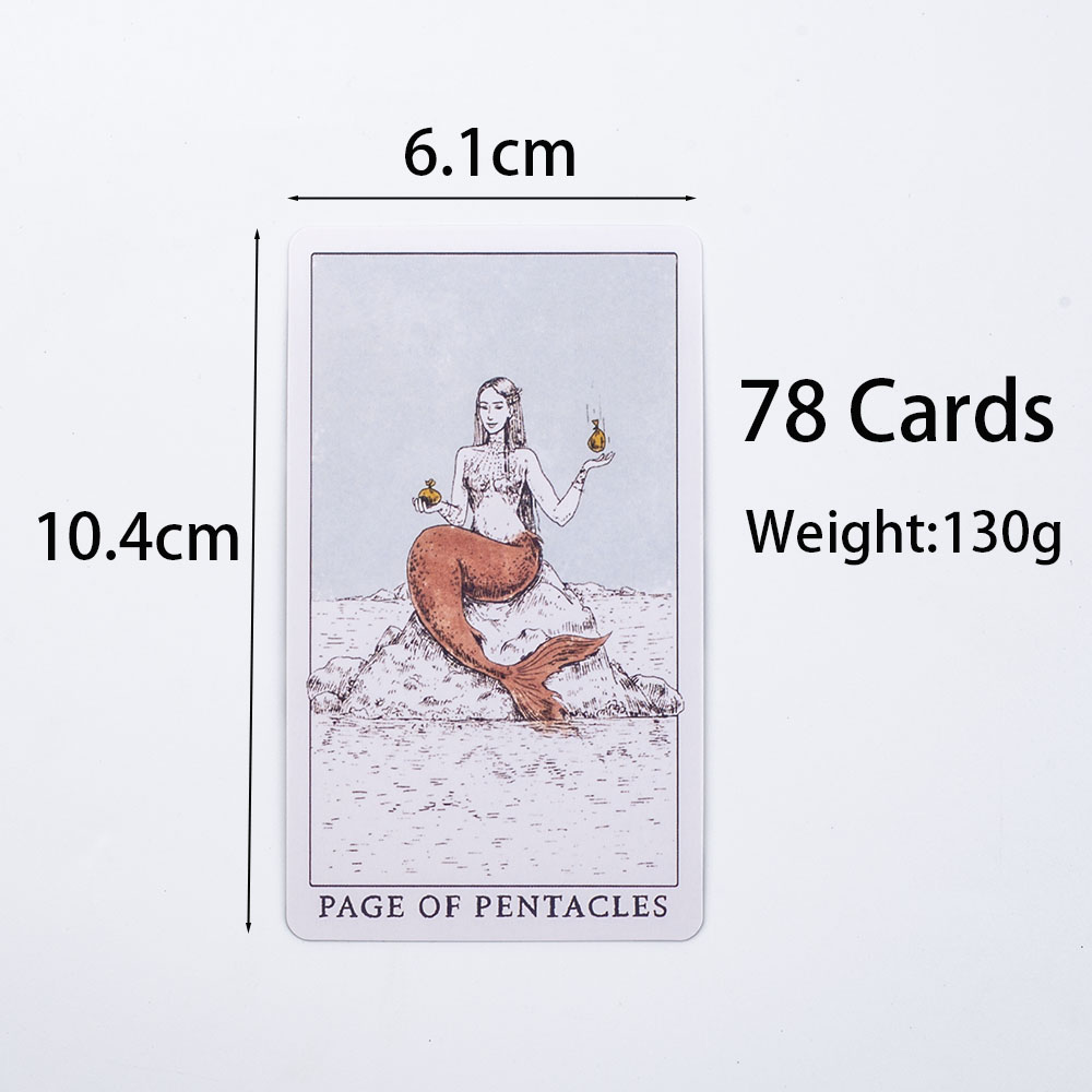 Jeu de Tarot Tempest sur le th - Tarot Cards Deck With Guidebook avis et prix